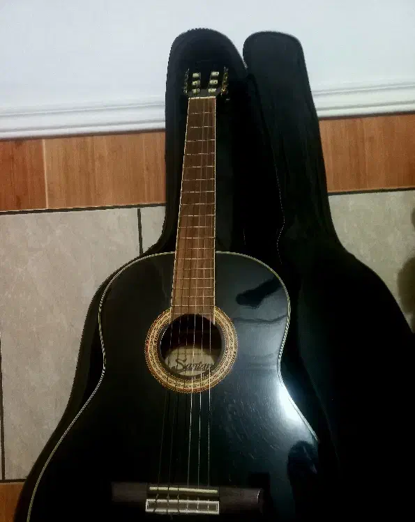 گیتار سانتانا cg010black|گیتار، بیس، امپلیفایر|گنبد کاووس, |دیوار