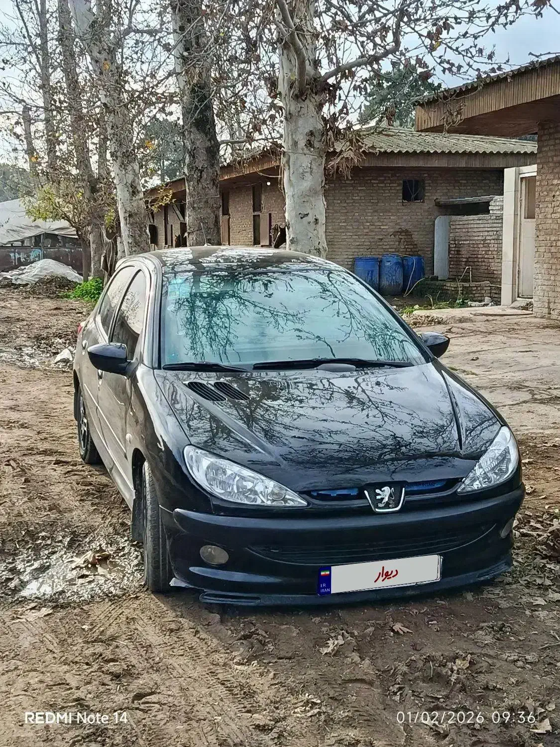 206پانا 1401|خودرو سواری و وانت|کردکوی, |دیوار