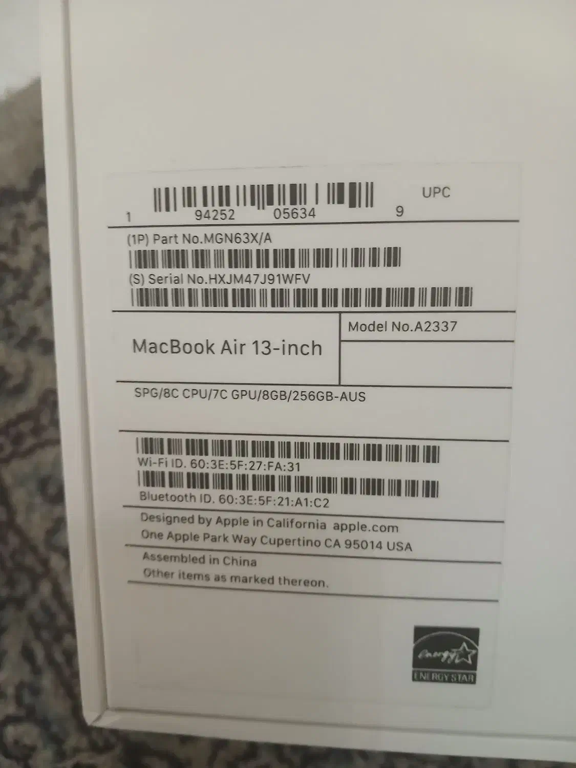 مک بوک ایر|رایانه همراه|تهران, قلمستان|دیوار