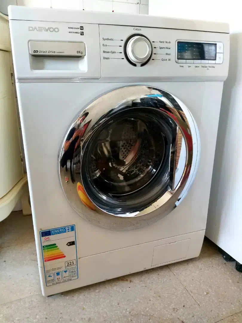 لباسشویی 8کیلو دوو اصلی کره|ماشین لباسشویی و خشک‌کن لباس|کرمانشاه, |دیوار