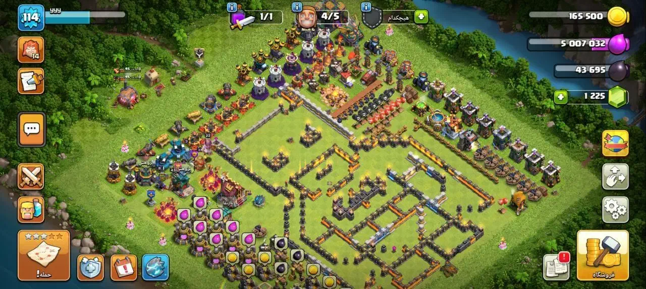 اکانت کلش تان ۱۴|کنسول، بازی ویدئویی و آنلاین|هشتگرد, ینگی امام|دیوار