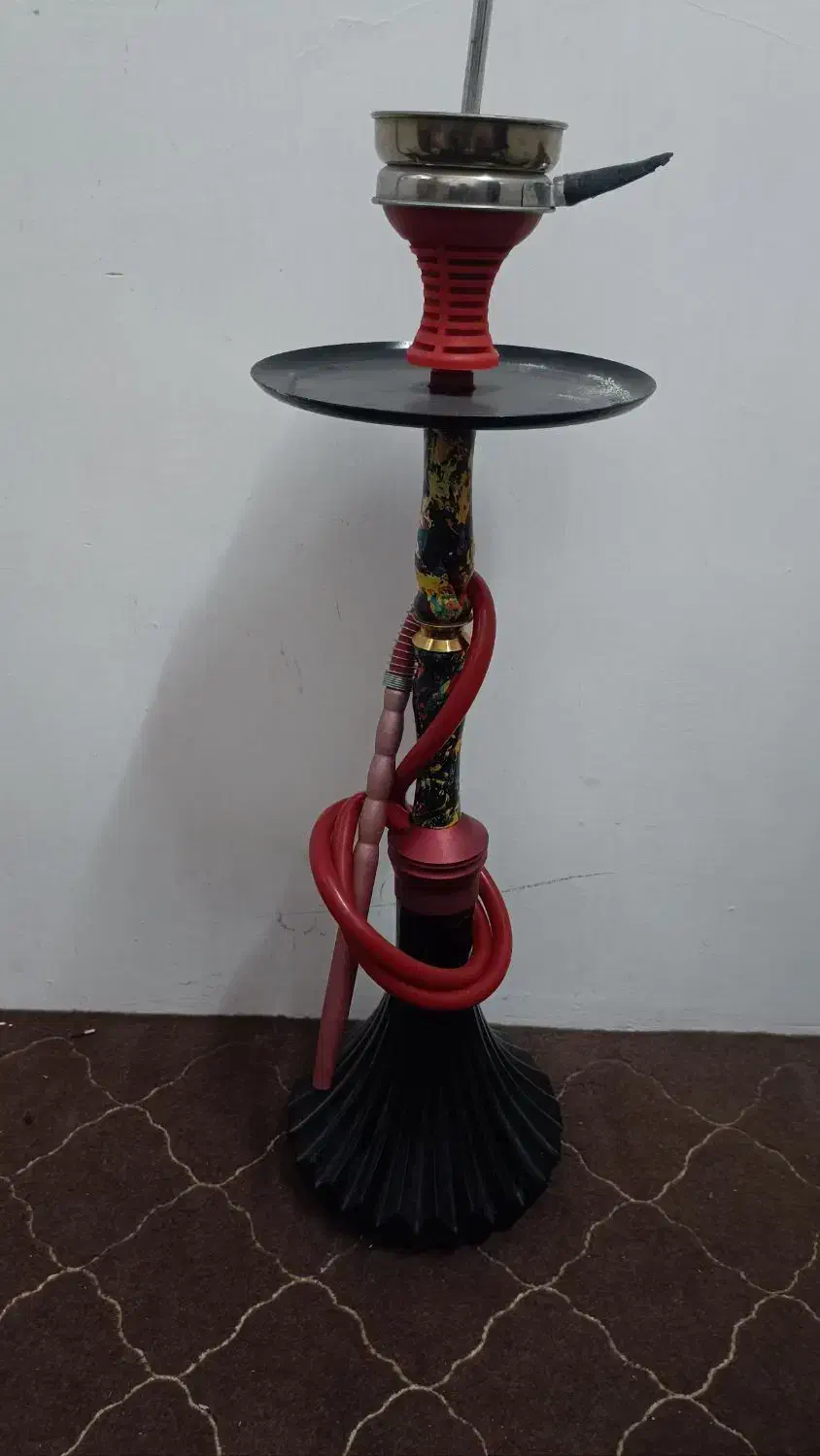 قلیان فلزی|صنایع دستی و سایر لوازم تزئینی|قم, حنیف نژاد|دیوار