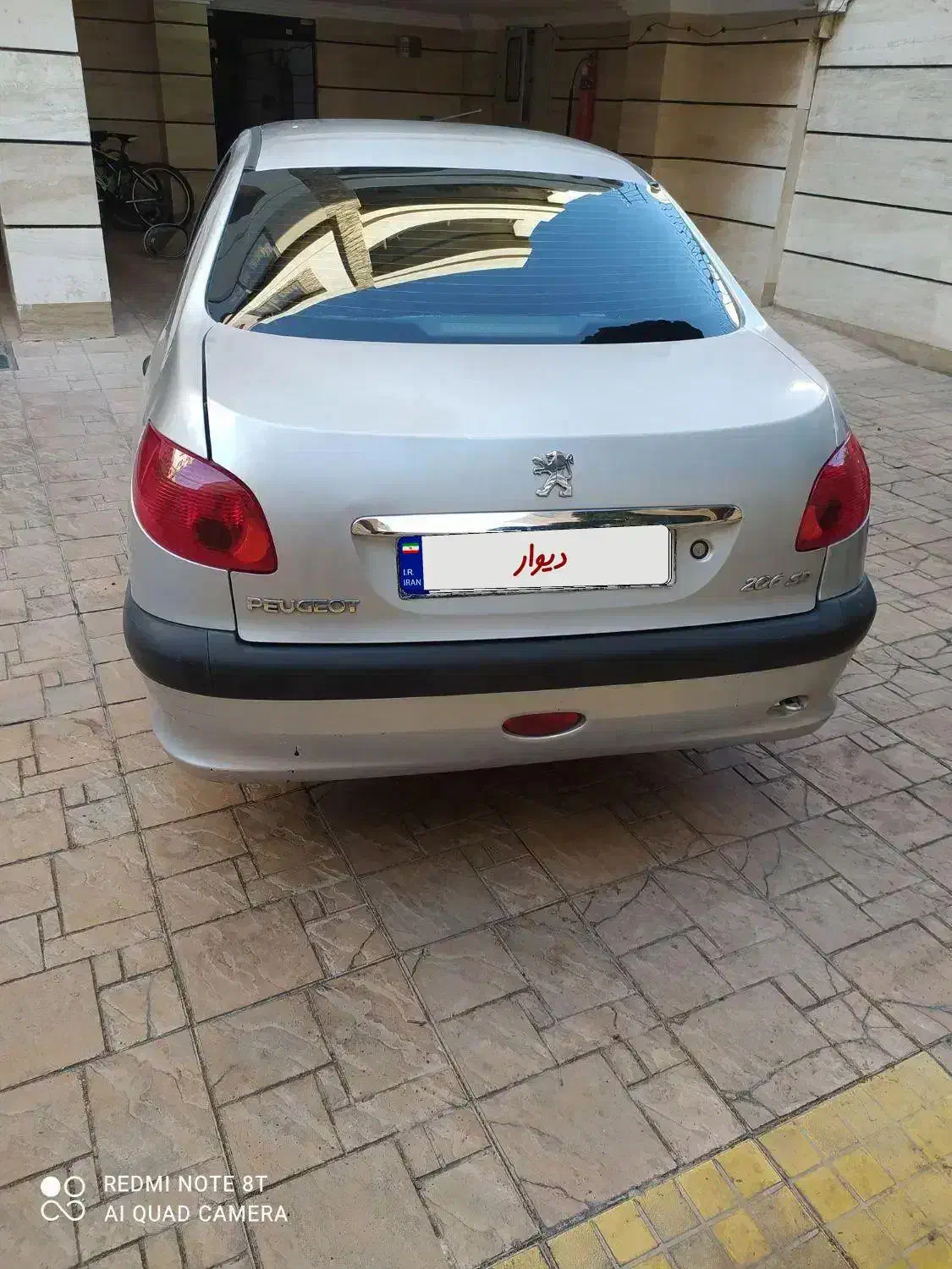 پژو 206صندوق دار V8|خودرو سواری و وانت|اصفهان, قلعه طبره|دیوار