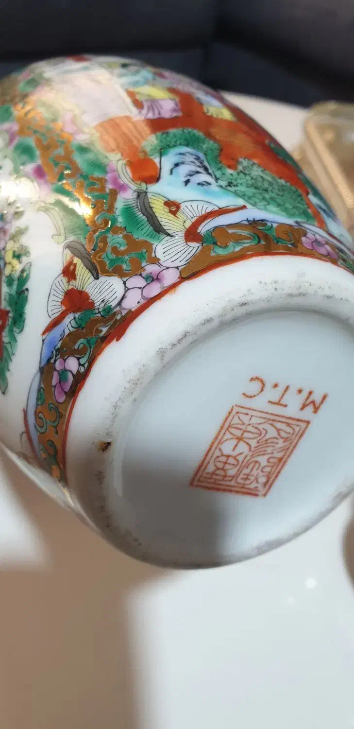 گلدان مرغی اصل برجسته سینی دیس ماهی|کلکسیون اشیاء عتیقه|شهریار, شهرک وائین|دیوار