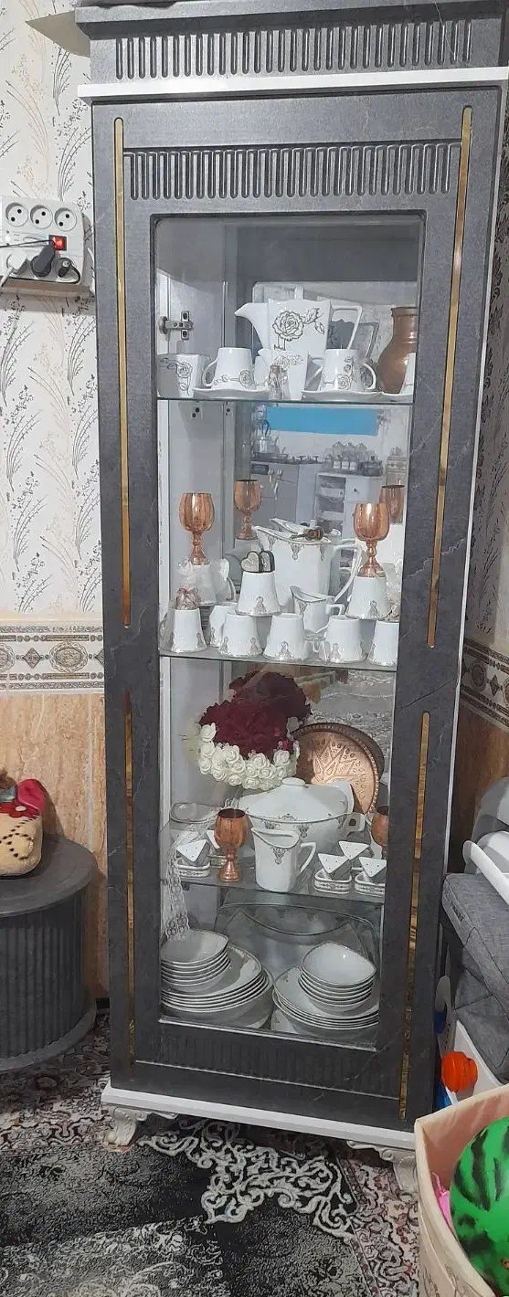 گنجه|بوفه، ویترین، کنسول|مشهد, خواجه ربیع|دیوار