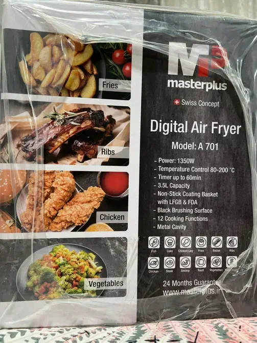 فروش فوری سرخ کن بدون روغن مناسب برای جهیزیه|اجاق گاز و لوازم برقی پختوپز|نوشهر, |دیوار