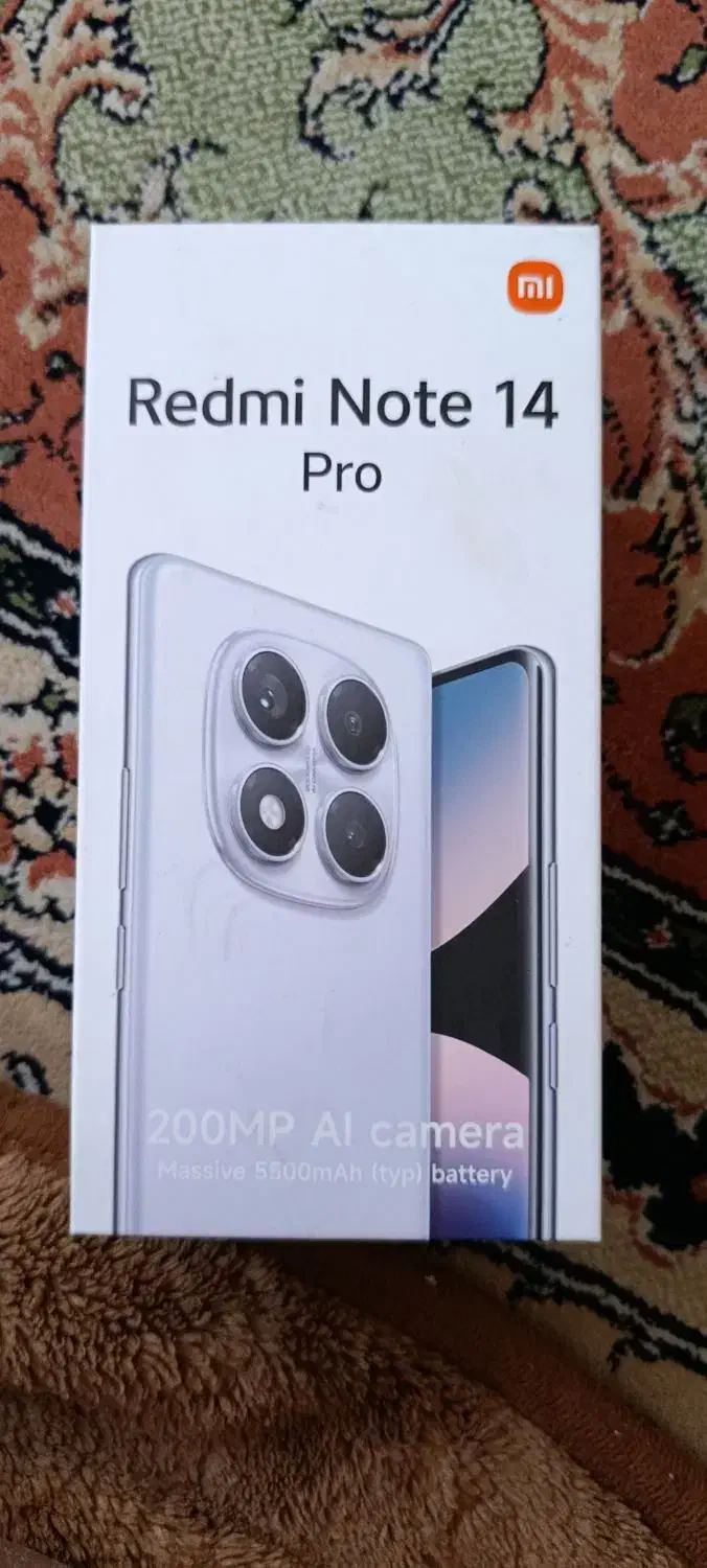 گوشی نوت۱۴ پرو شیایومی در حد آک|موبایل|مشهد, امام خمینی|دیوار