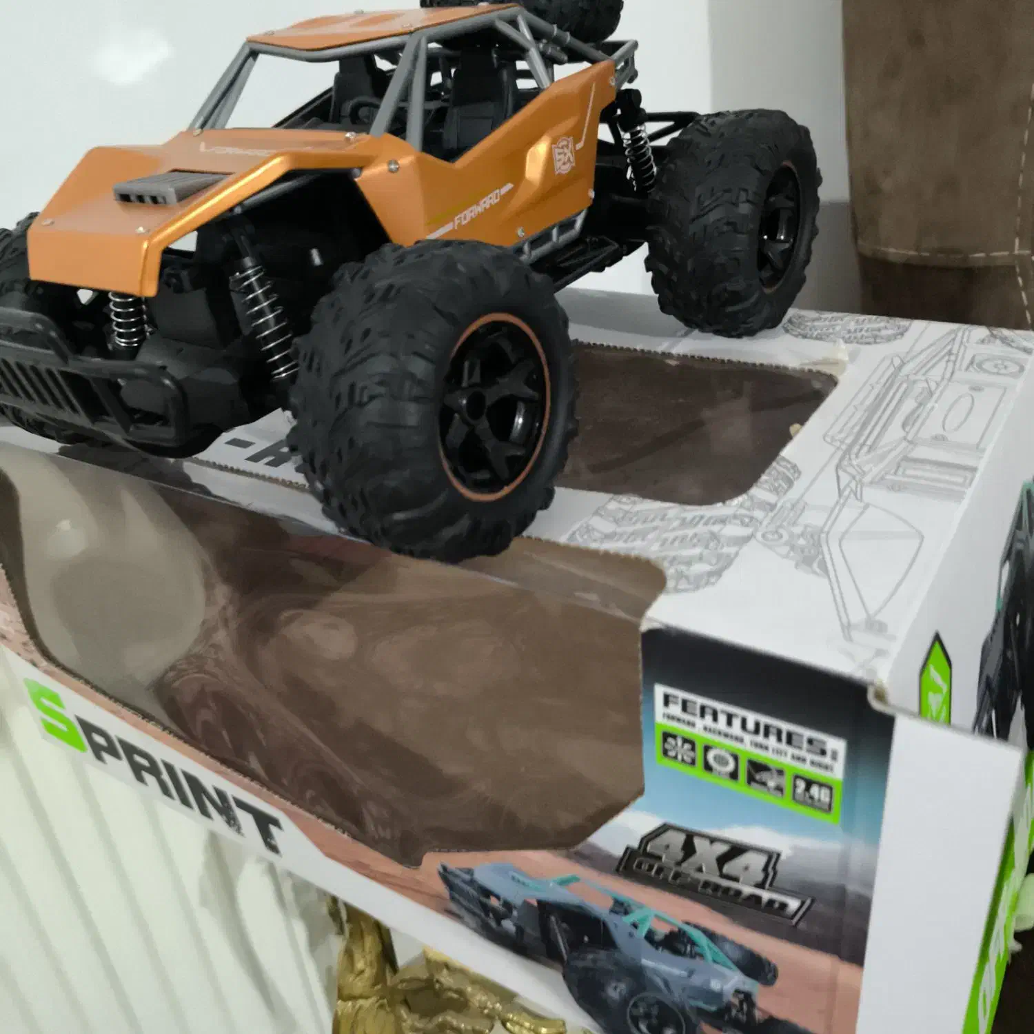 ماشین کنترلی آفرود|اسباب‌‌بازی|سراب, |دیوار