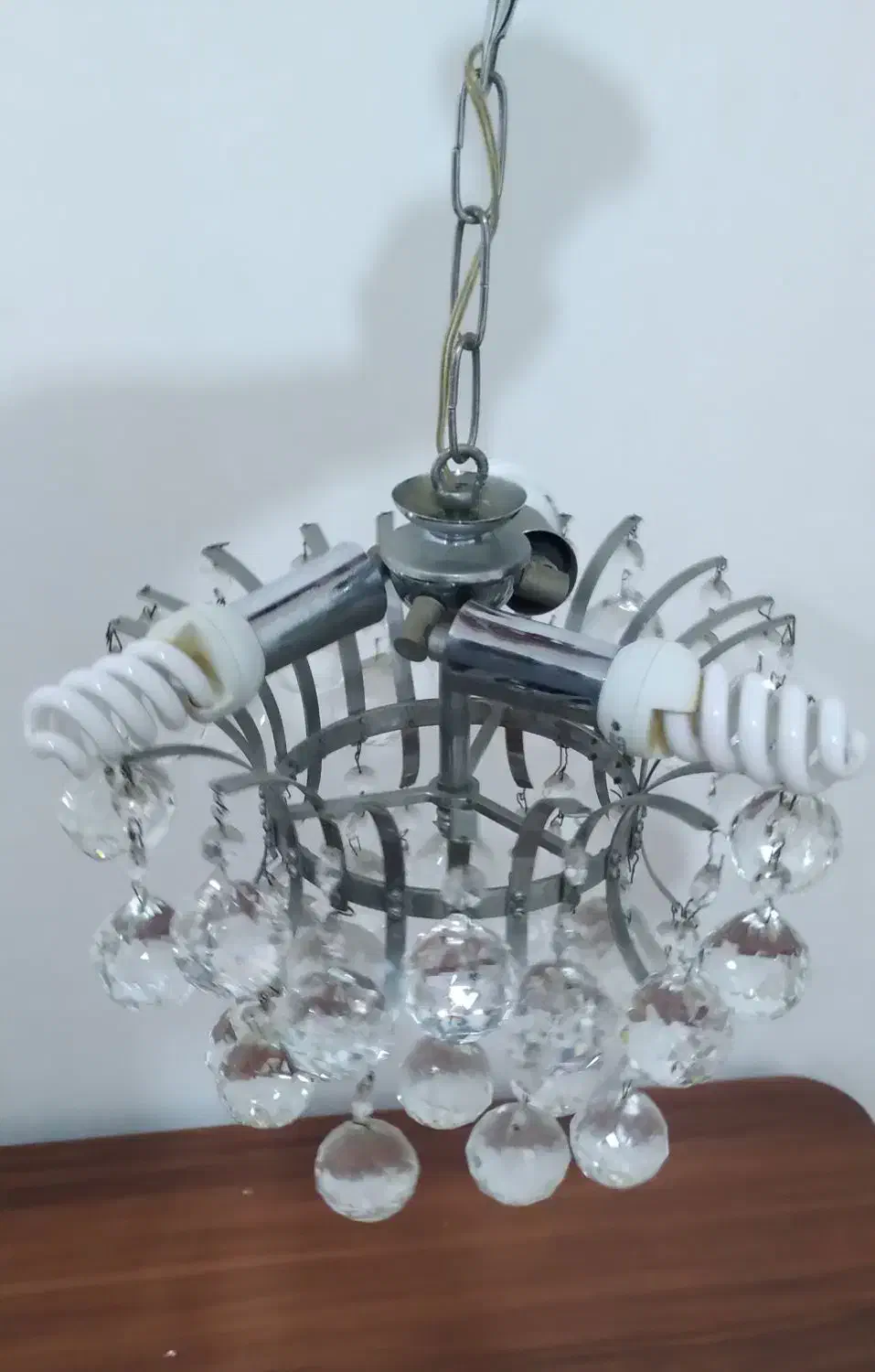 لوستر کریستالی|لوستر و چراغ آویز|خرم‌آباد, |دیوار