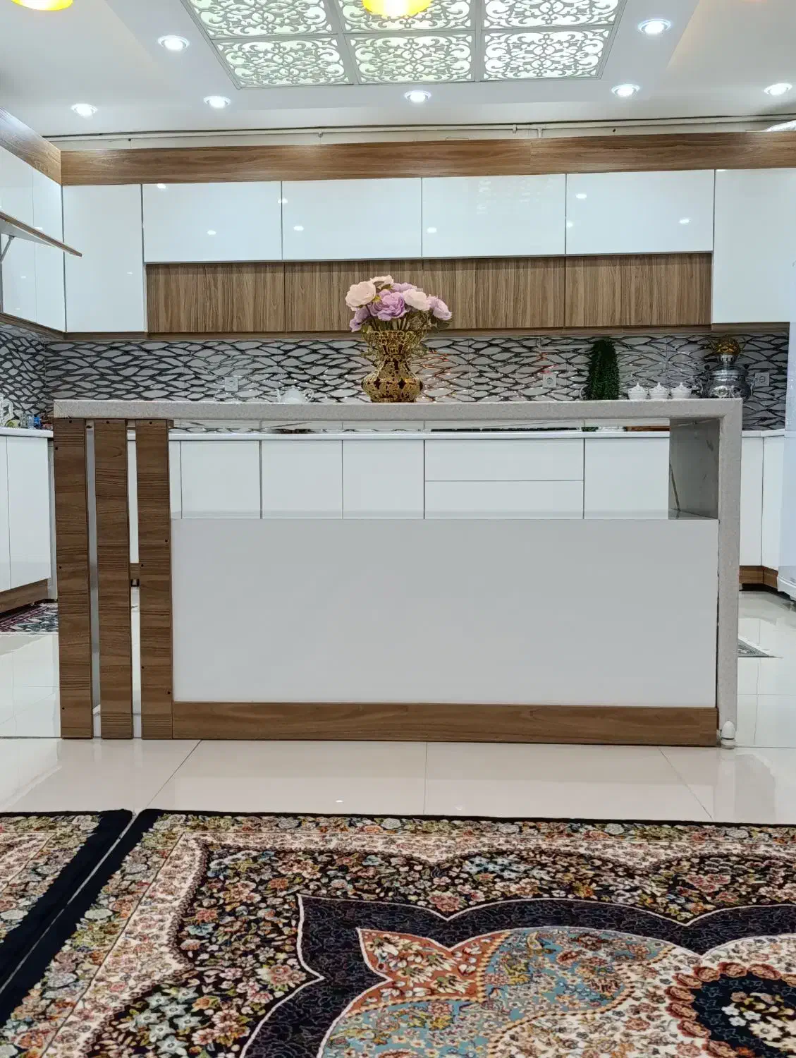 جزیره آشپزخونه|مبلمان خانگی و میز عسلی|الشتر, |دیوار