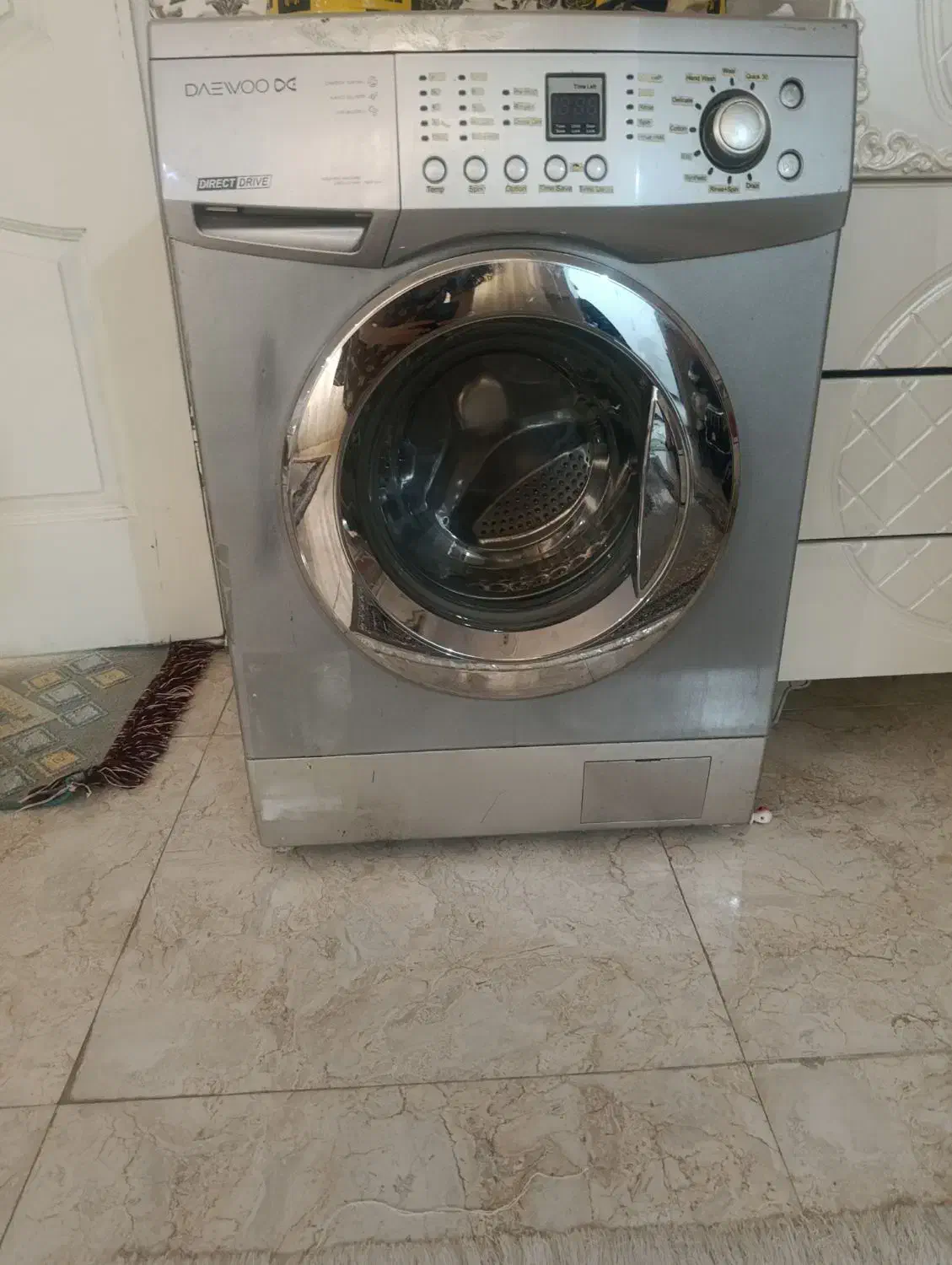 لباسشویی دوو۸کیلویی|ماشین لباسشویی و خشککن لباس|هشتگرد, شهرک راه آهن|دیوار