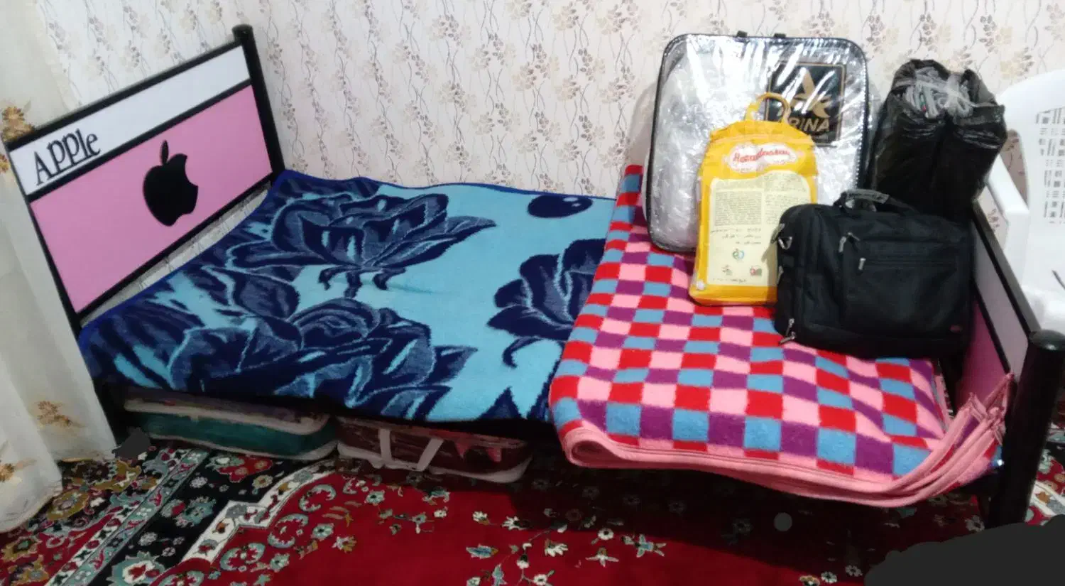 تخت خواب ی نفره|تخت و سرویس خواب|سنقر, |دیوار