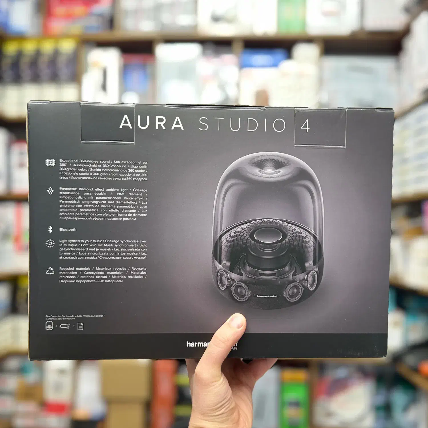 اسپیکر بلوتوثی هارمن کاردن Aura studio 4|سیستم صوتی خانگی|تهران, لاله زار|دیوار