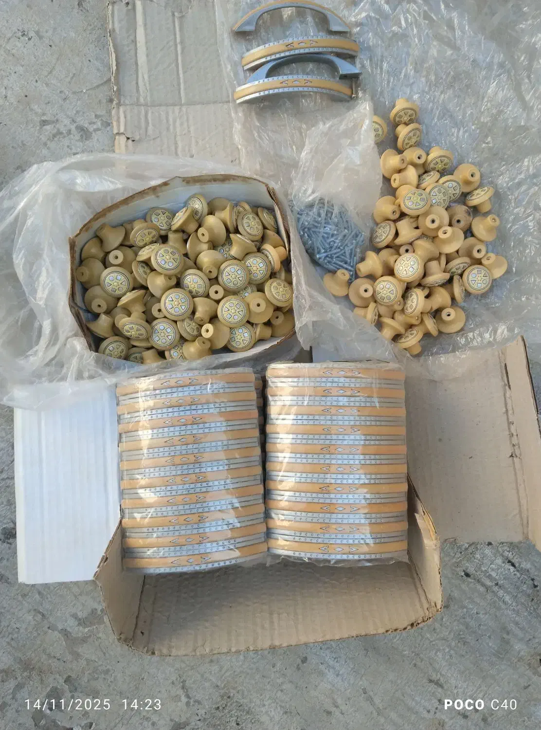 دستگیره درب کابینت دوپیچ وتک پیچ|مصالح و تجهیزات ساختمان|رباط‌کریم, شترخوار|دیوار