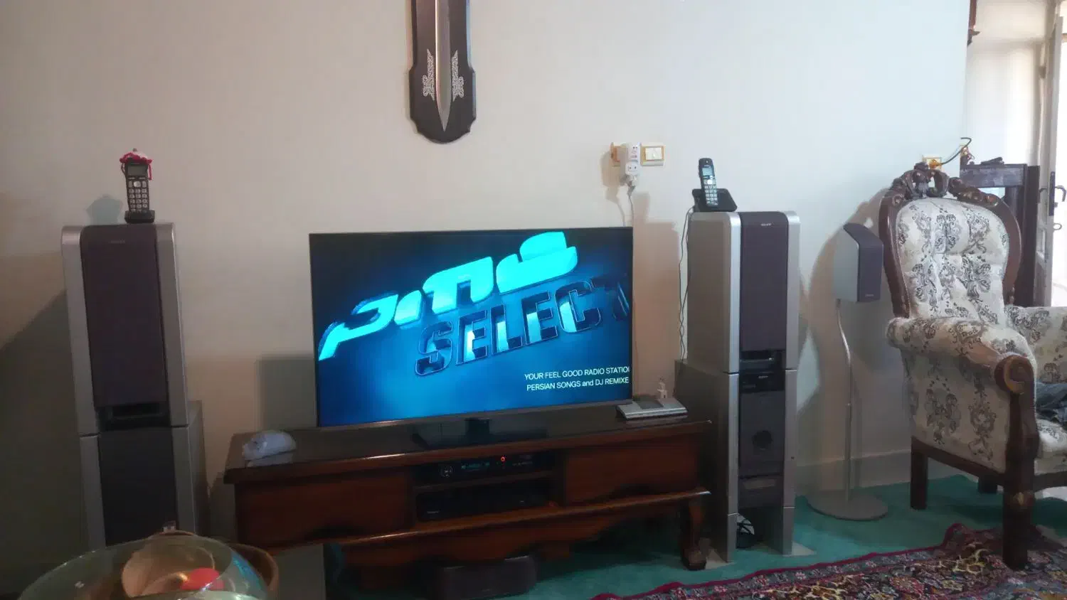 ال ای دی سامسونگ ۴۰ اینچ|تلویزیون و پروژکتور|کرج, حصار|دیوار