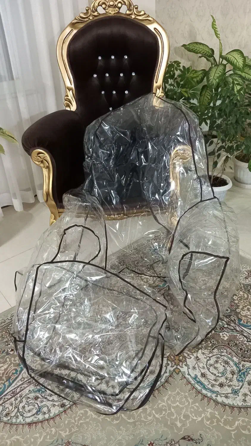 کاورمبل سلطنتی|مبلمان خانگی و میز عسلی|شیروان (خراسان), |دیوار
