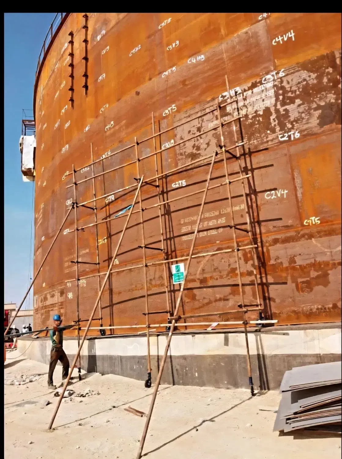 داربست فلزی.(تاراز)|خدمات پیشه و مهارت|قشم, |دیوار