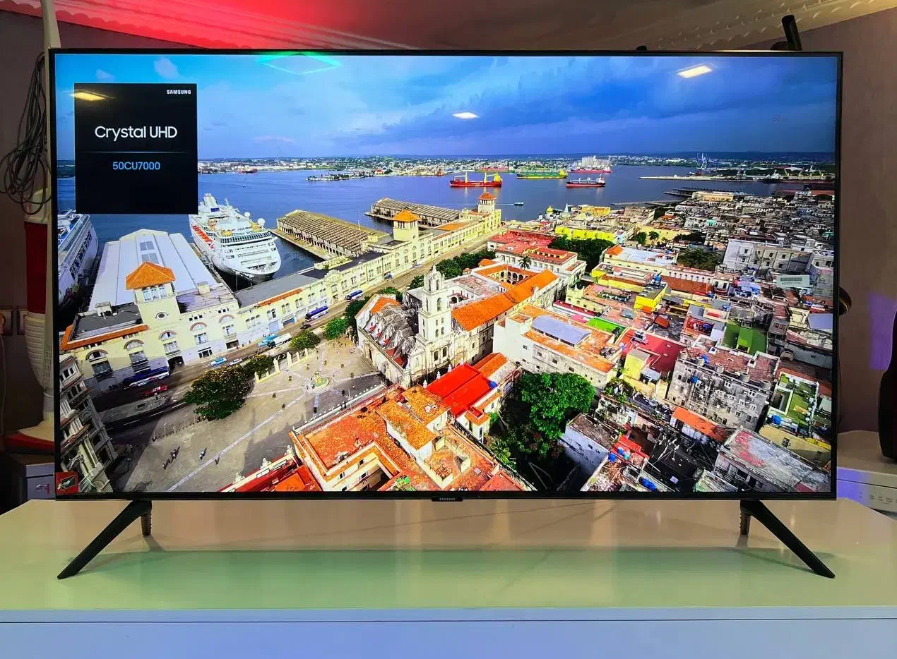 تلویزیون ۵۰ اینچ سامسونگ مدل cu7000|تلویزیون و پروژکتور|تبریز, |دیوار