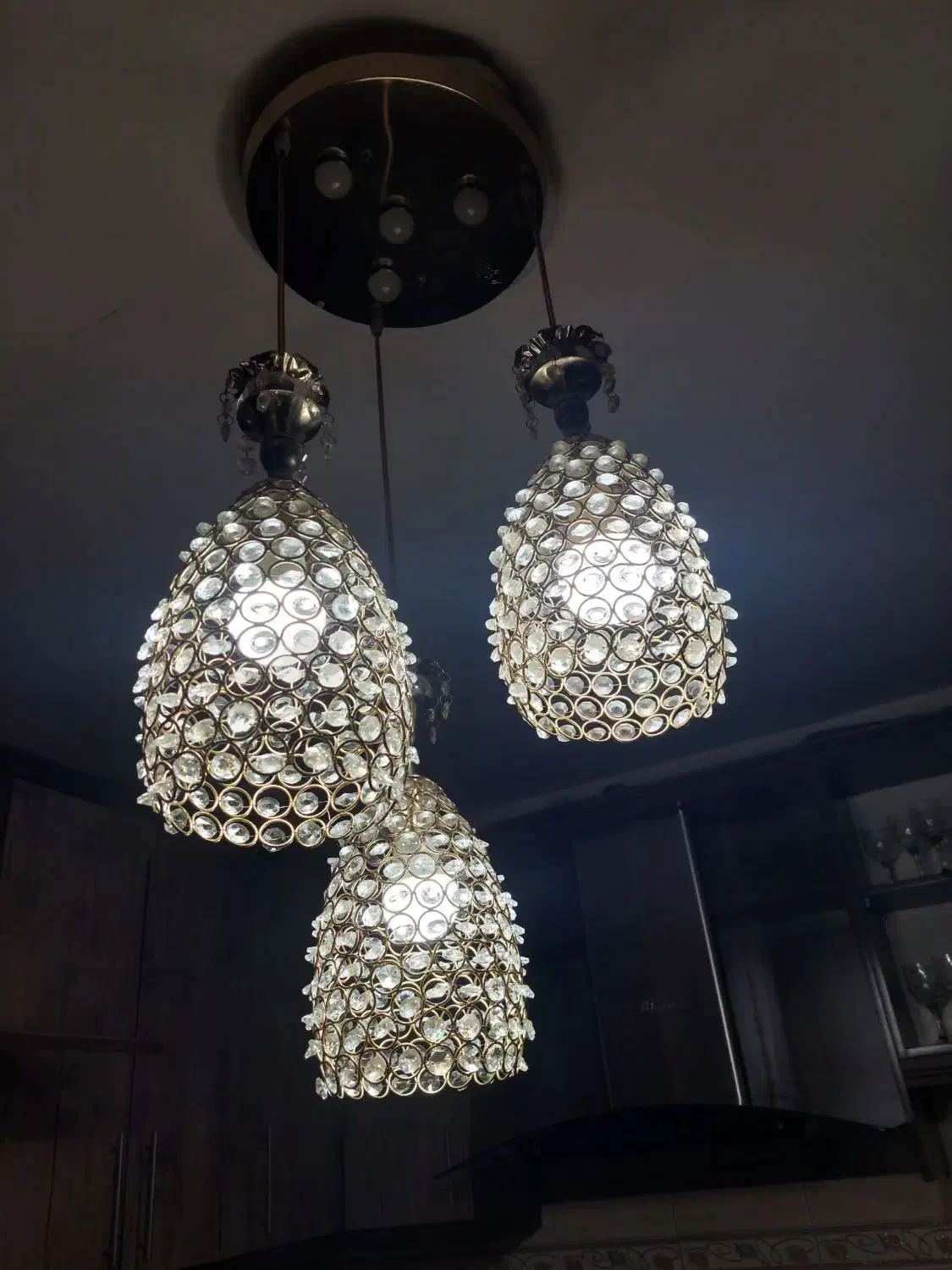 لوسترآشپزخانه|لوستر و چراغ آویز|شهریار, شهرک وائین|دیوار