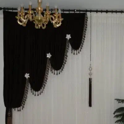 پرده ابشاری و حریر|پرده، رانر، رومیزی|تربت‌حیدریه, حاجی یار‎|دیوار