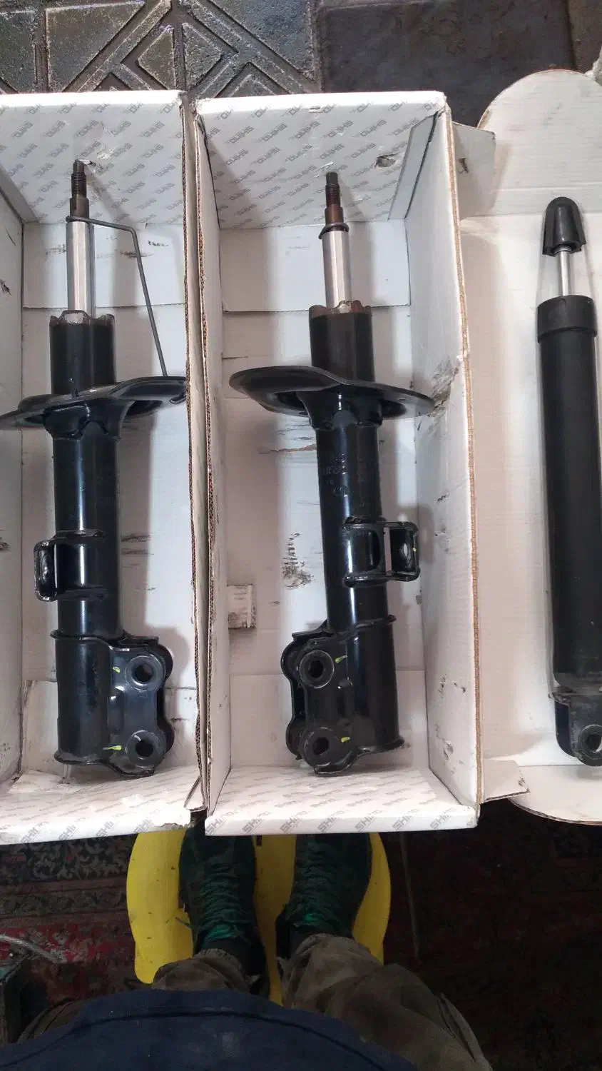 یه جفت کمک جلو  و یه عدد کمک عقب جک s5|قطعات یدکی و لوازم جانبی|قرچک, شهرک گلها|دیوار