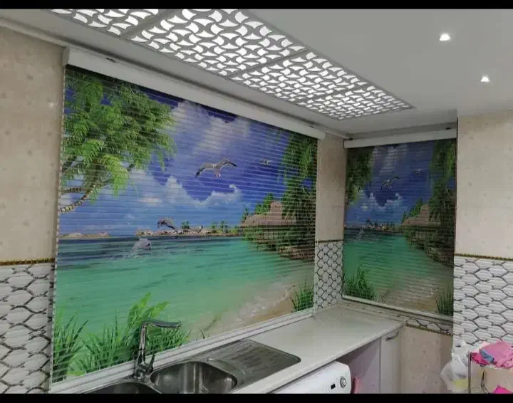 پرده زبرا شیک، اقساط، نصب حرفهای|پرده، رانر، رومیزی|سنندج, |دیوار