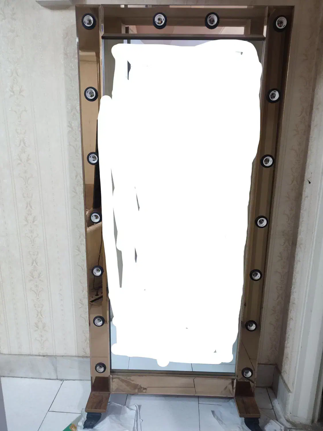 آینه گریم. آینه چراغدار|آرایشگاه و سالنهای زیبایی|تهران, هلال احمر|دیوار