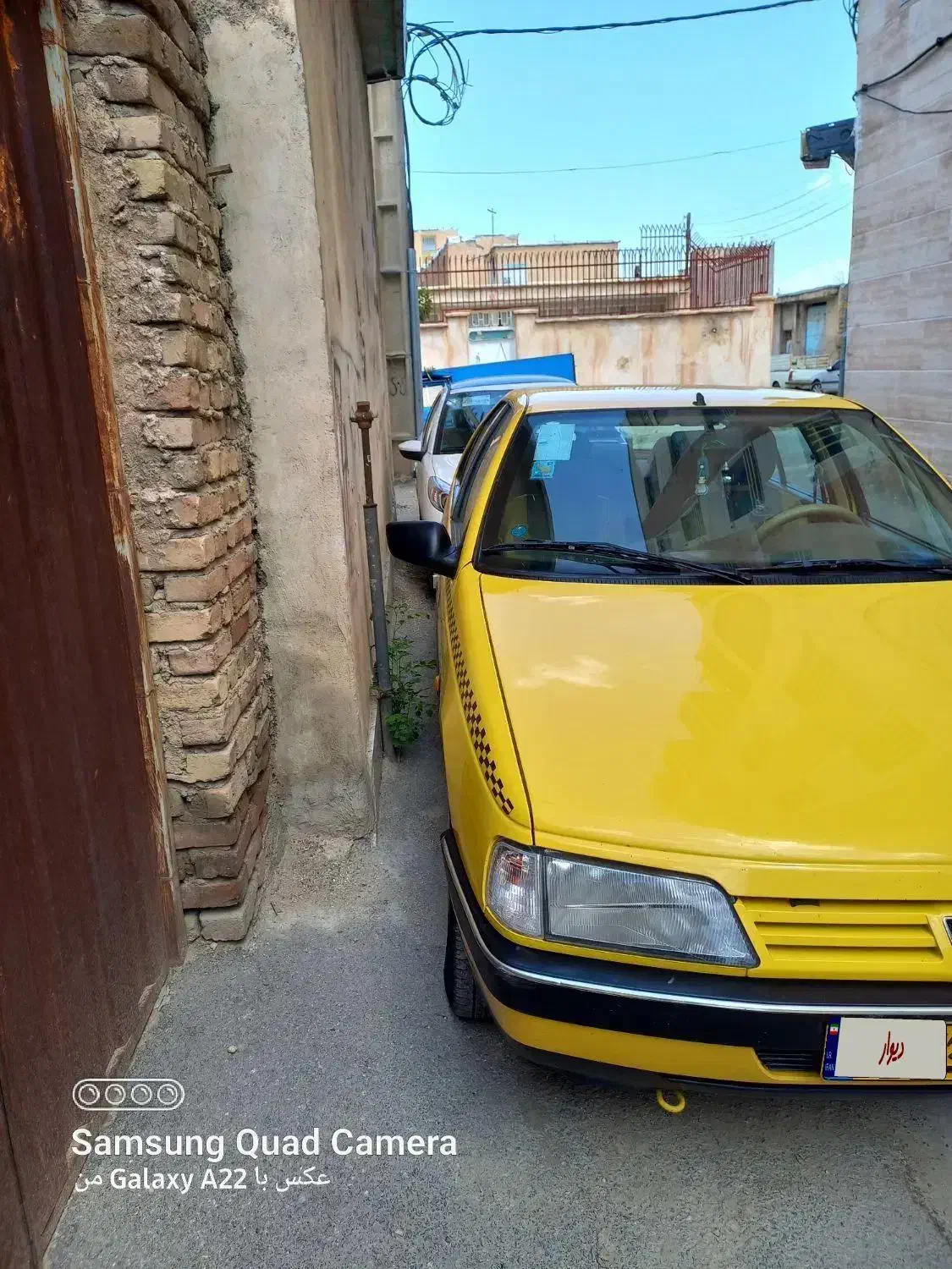 تاکسی گردشی ۴۰۵ مدل ۲۵/۱۲/۱۴۰۰|خودرو سواری و وانت|ملایر, |دیوار