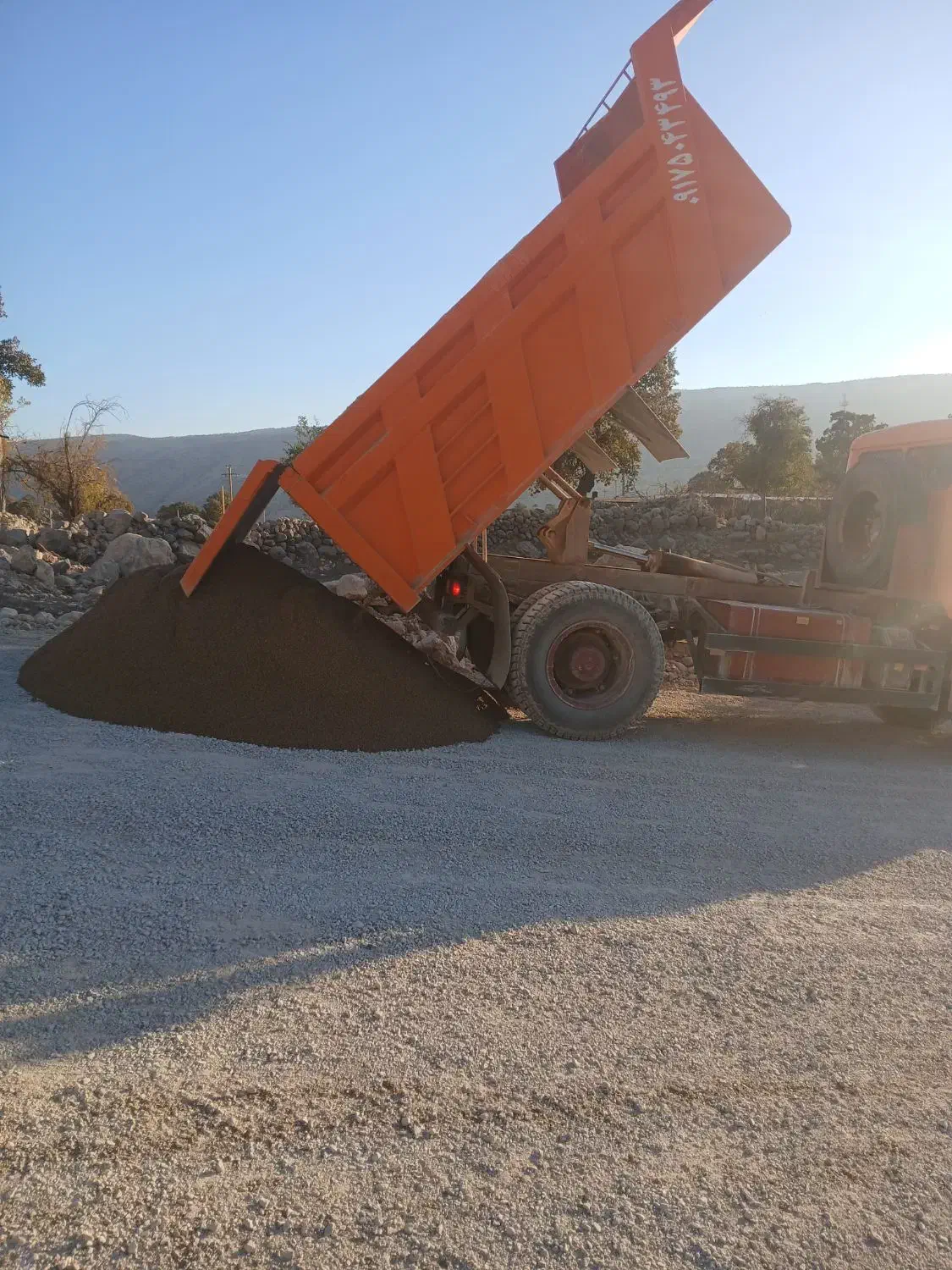 حمل مصالح ساختمانی با نازل ترین قیمت با تک ده تن|مصالح و تجهیزات ساختمان|دهدشت, |دیوار