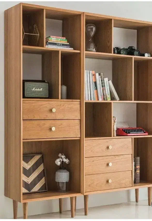 جا کتابی و کتاب خونه طرح اس درب دار و کشو دار|کتابخانه، شلف، قفسه‌های دیواری|کرج, حیدرآباد|دیوار