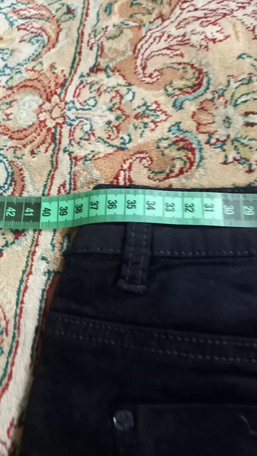 یک عدد شلوار مخمل سورمه یی نوی نو|لباس|مشهد, گلبرگ|دیوار