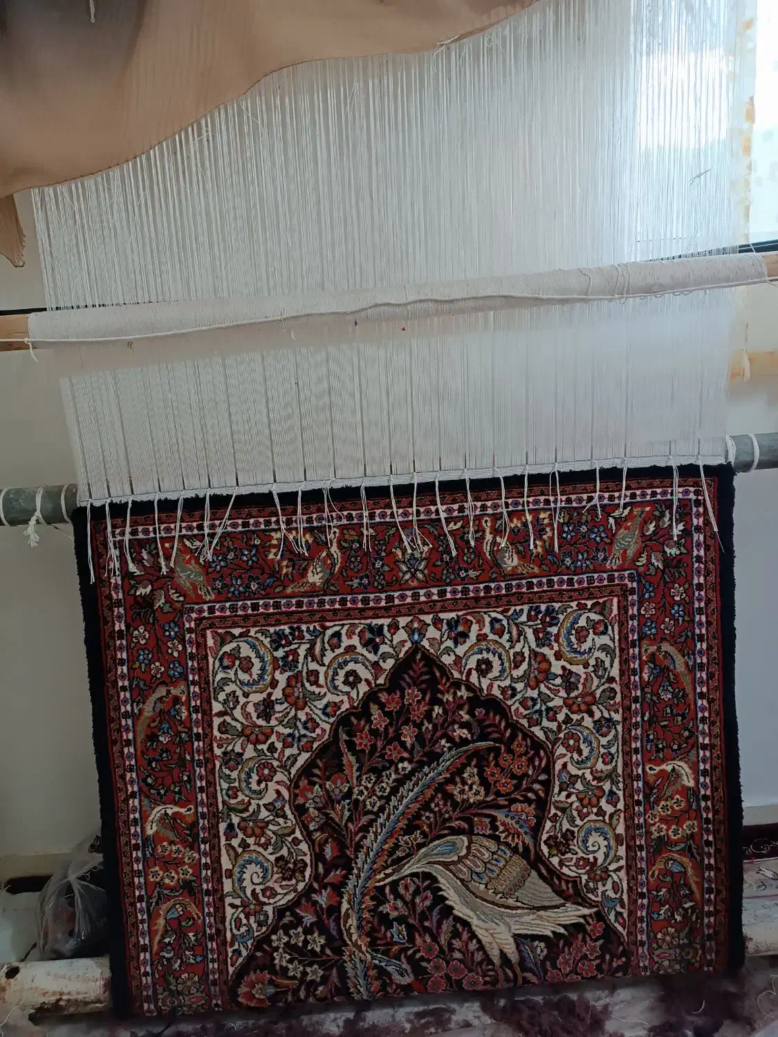 فرش دستبافت|فرش|ساروق, |دیوار