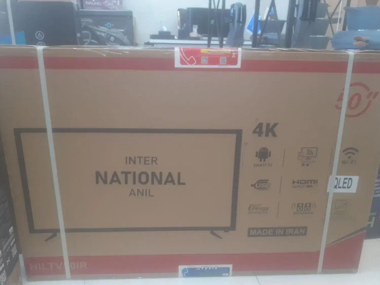 تلویزیون ۵۰اینچ ناسیونال|تلویزیون و پروژکتور|شهریار, شهرک شاهد|دیوار