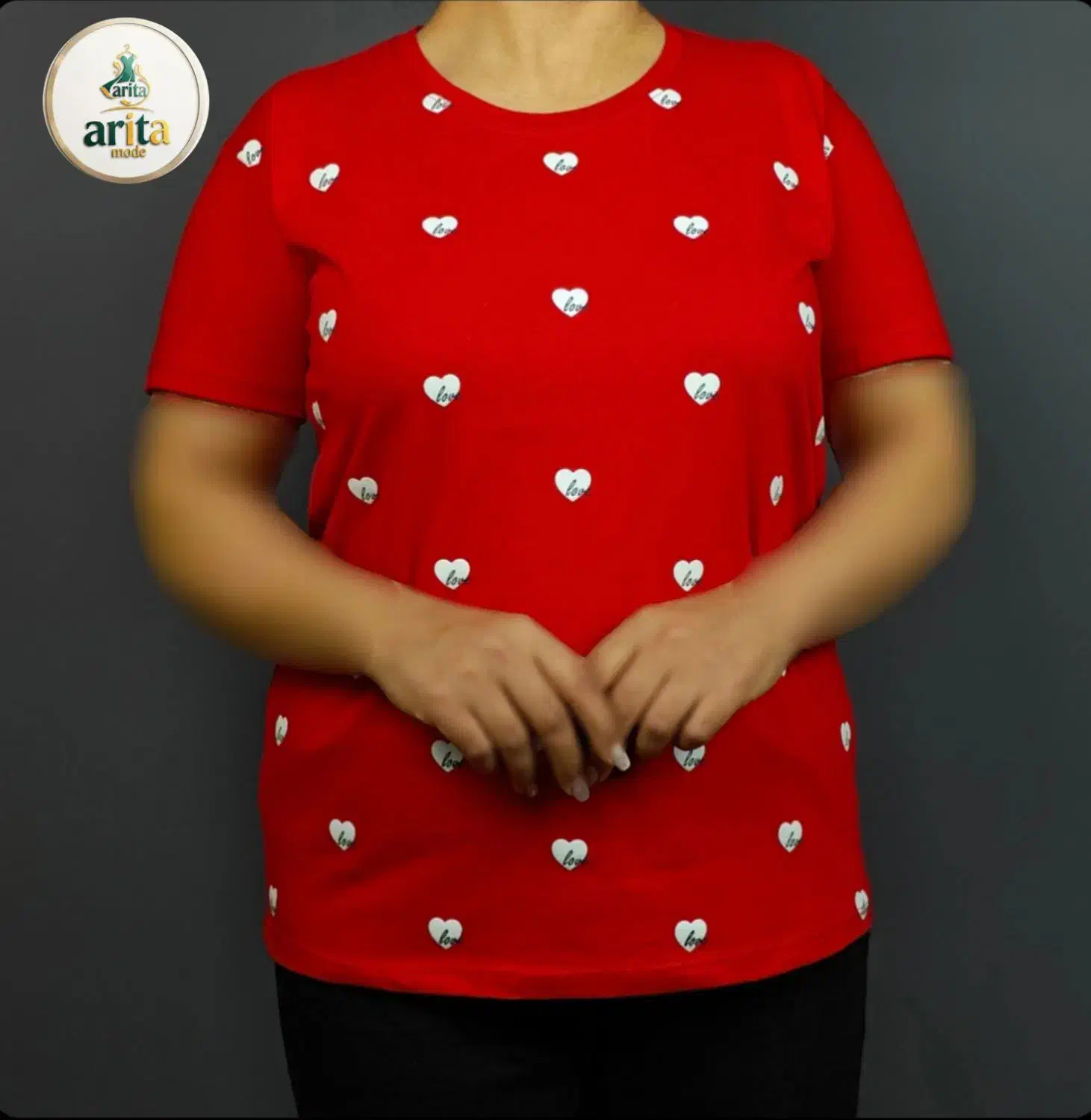 تیشرت قلبی نخ پنبه جنس اعلا|لباس|قم, حنیف نژاد|دیوار