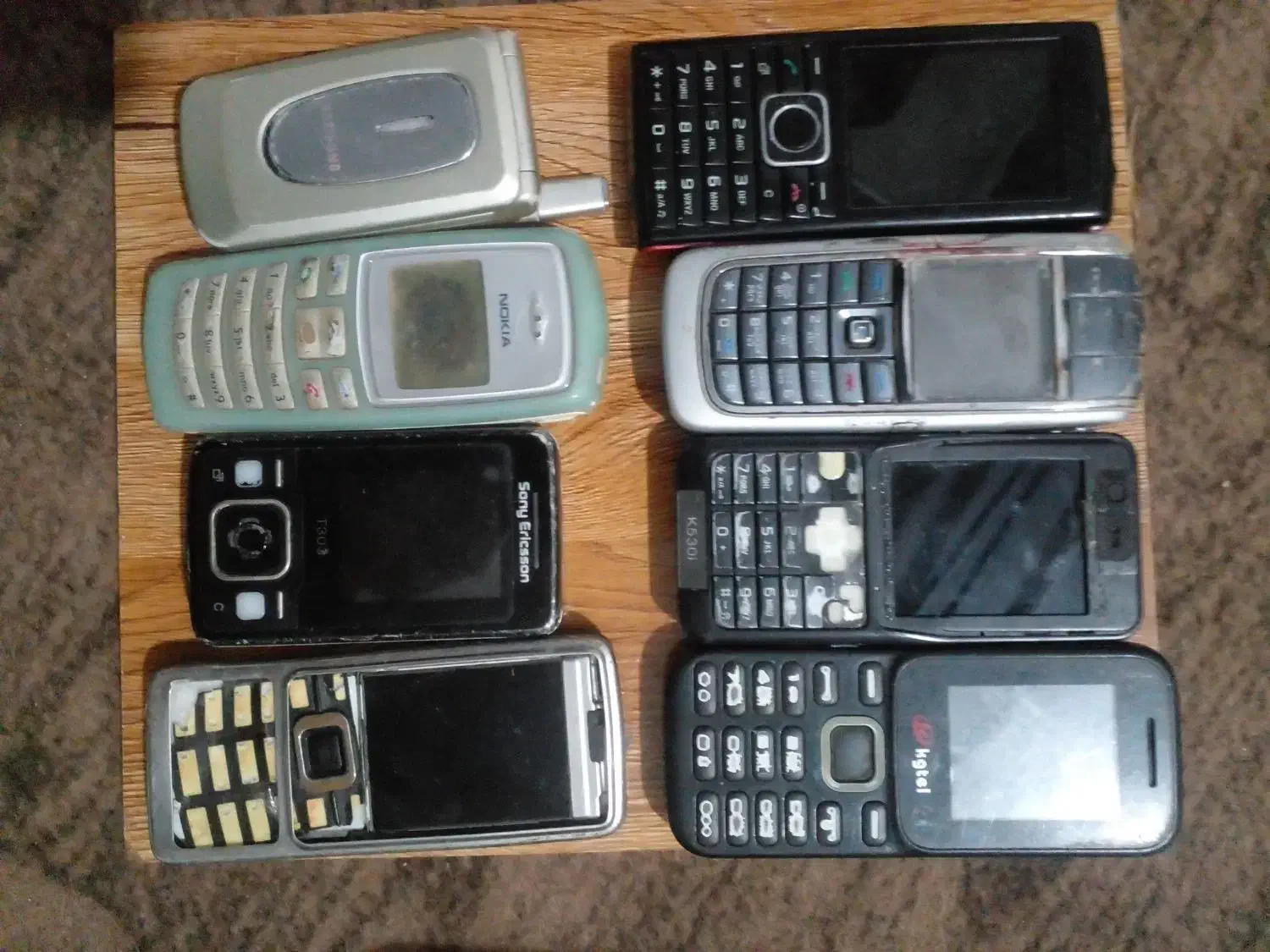 ۱۶ عدد گوشی سالم|موبایل|رشت, نظری|دیوار