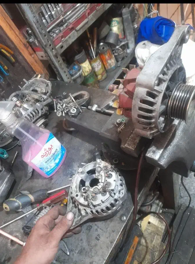 باطری سازی شبانه روزی حسینی|خدمات موتور و ماشین|گرمسار, |دیوار