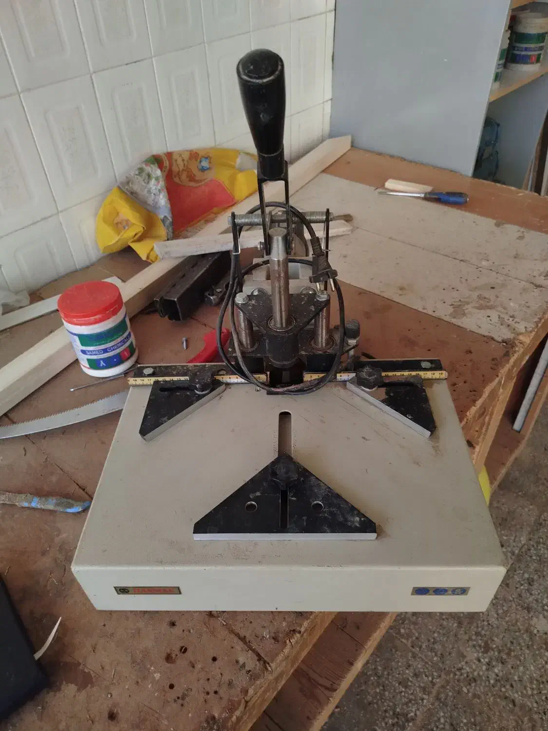 چلچله دو تیغ HASMAK در حد نو|ابزارآلات|تربتحیدریه, داروپخش|دیوار