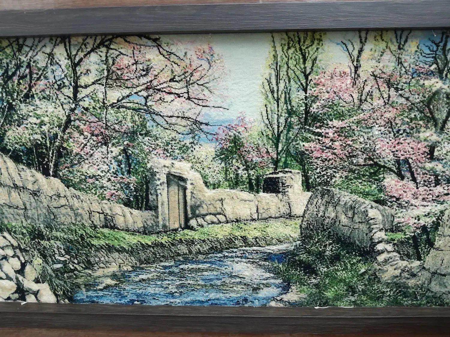 تابلو دست بافت|تابلو فرش|قم, دروازه ری|دیوار