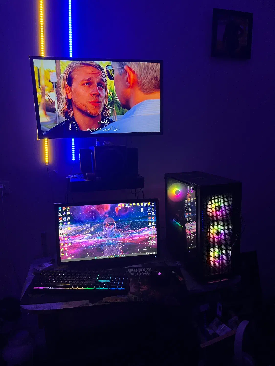 کیس کامپیوتر گیمینگ نسل ۱۲|رایانه رومیزی|رشت, پل تالشان|دیوار