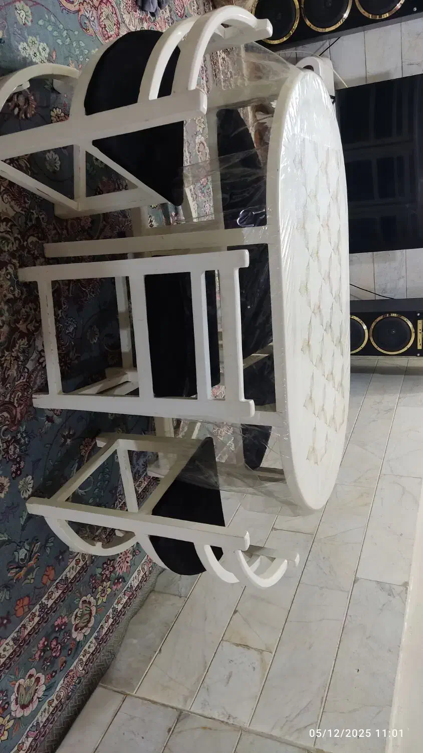 میز ناهار خوری کم جا ۶نفره فوری|میز و صندلی غذاخوری|قرچک, باقرآباد|دیوار