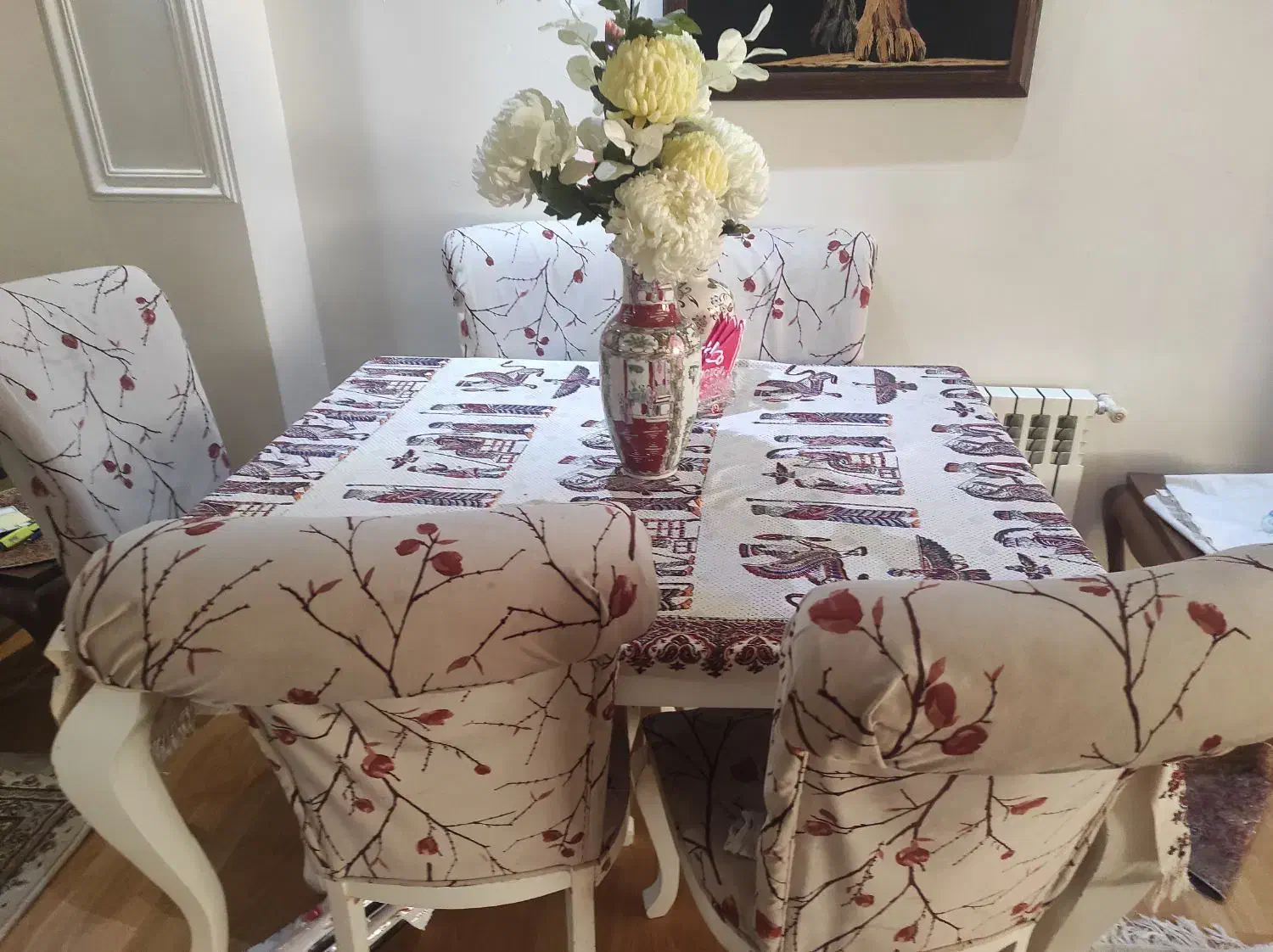 مبل هشت نفره و ناهارخوری 6 نفره|مبلمان خانگی و میز عسلی|خوی, |دیوار