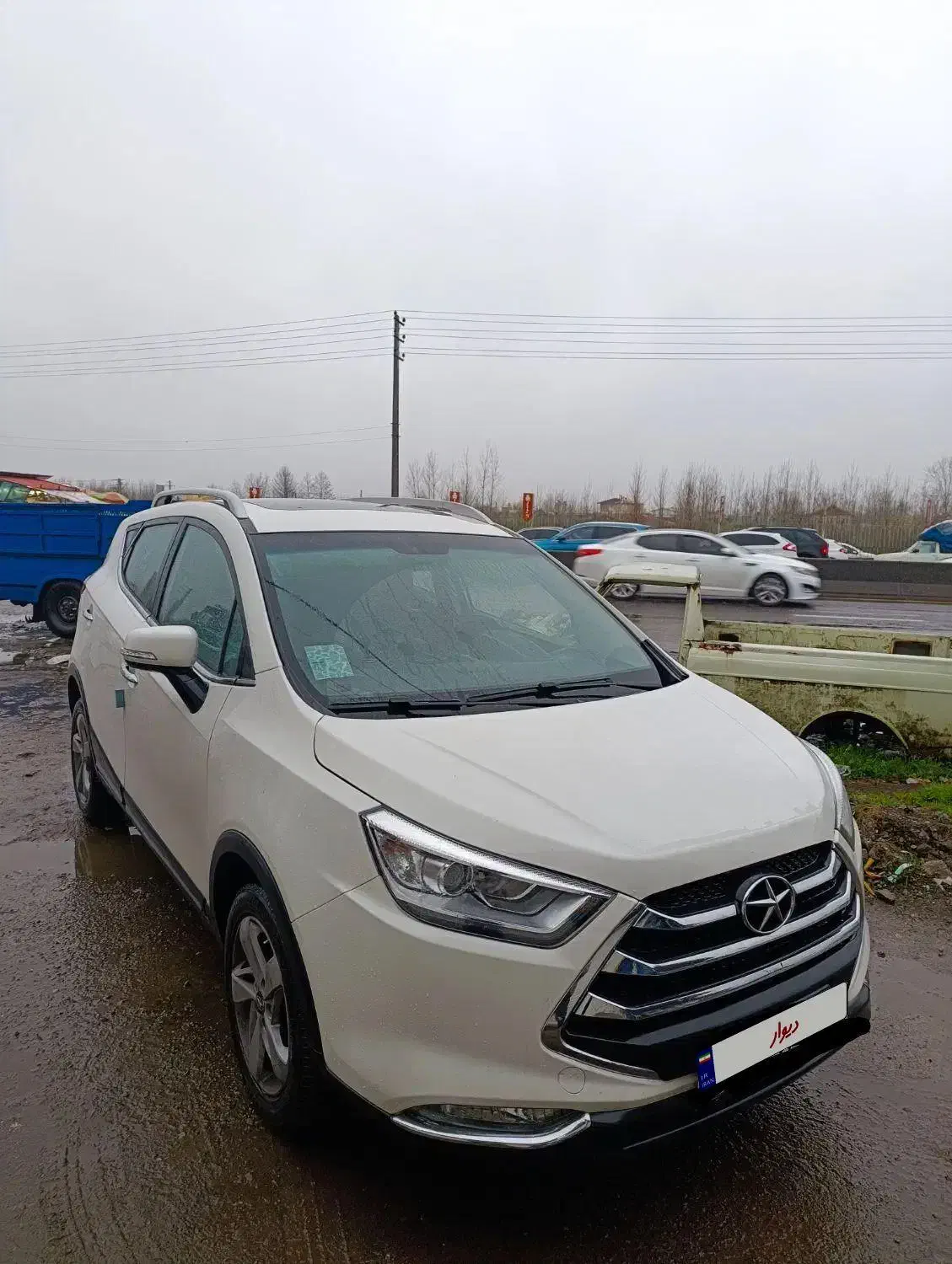 جک S3 - 1401|خودرو سواری و وانت|رشت, آتشگاه|دیوار