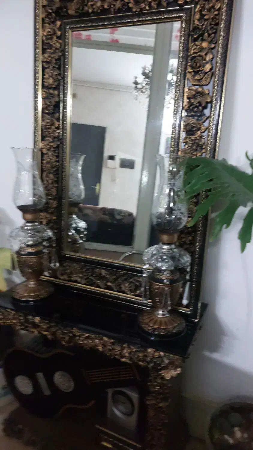 آینه و شمعدان|آینه|محلات, |دیوار