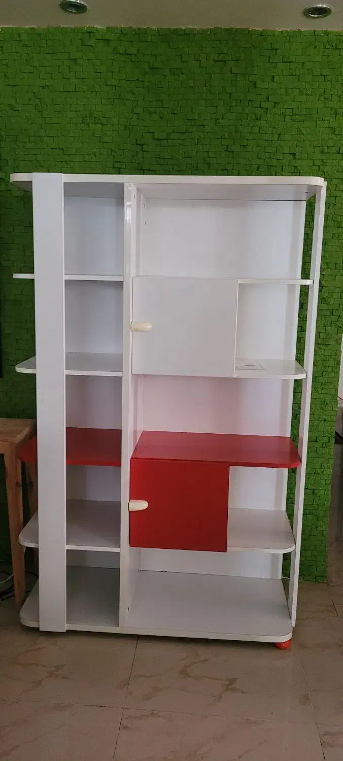 کتابخانه تمام ام دی اف|کتابخانه، شلف، قفسه‌های دیواری|بندرعباس, |دیوار