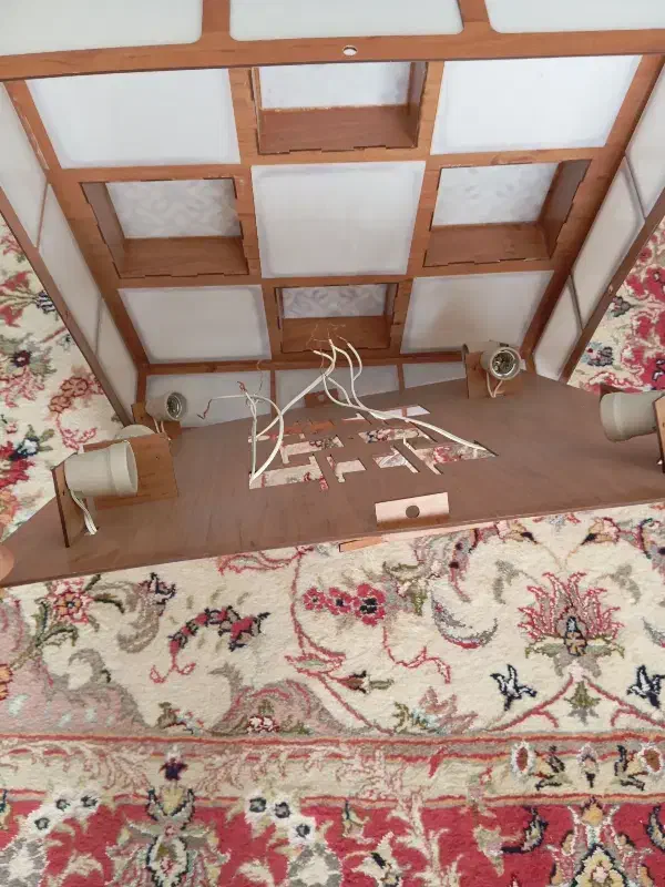 لوستر|لوستر و چراغ آویز|تبریز, |دیوار