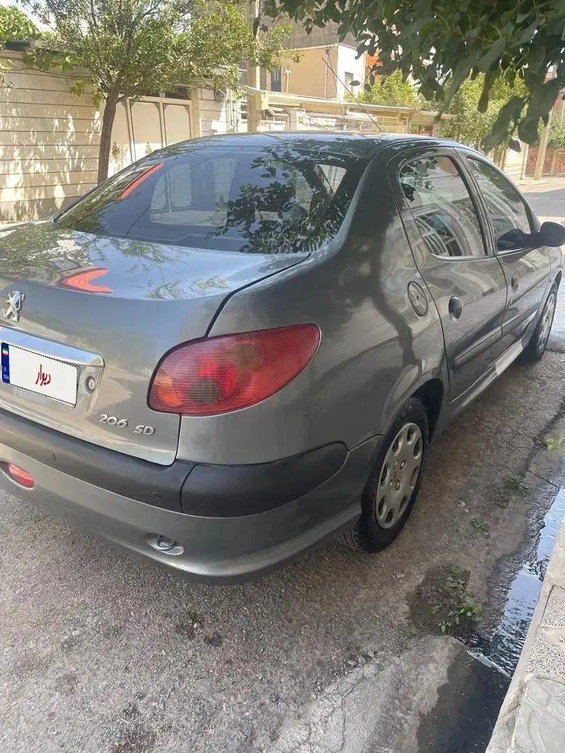پژو 206 Sd مدل ۹۰|خودرو سواری و وانت|تهران, نازی‌آباد|دیوار