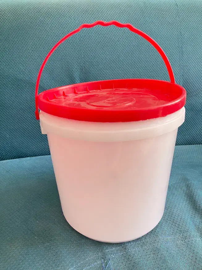 سطل ۹ کیلویی با در کیپ و محکم|ظروف نگهدارنده، پلاستیکی، یکبارمصرف|فردوس (خراسان), |دیوار