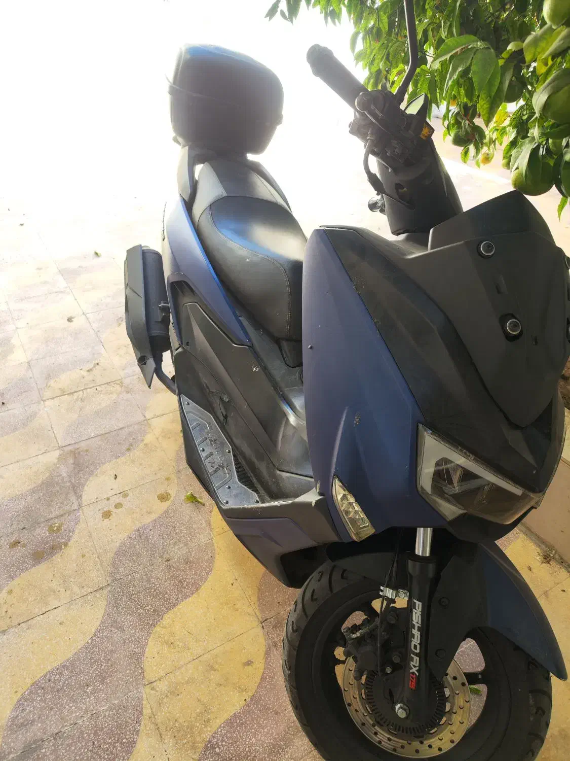 موتور پیشرو rx175|موتورسیکلت|شیراز, سیلو|دیوار