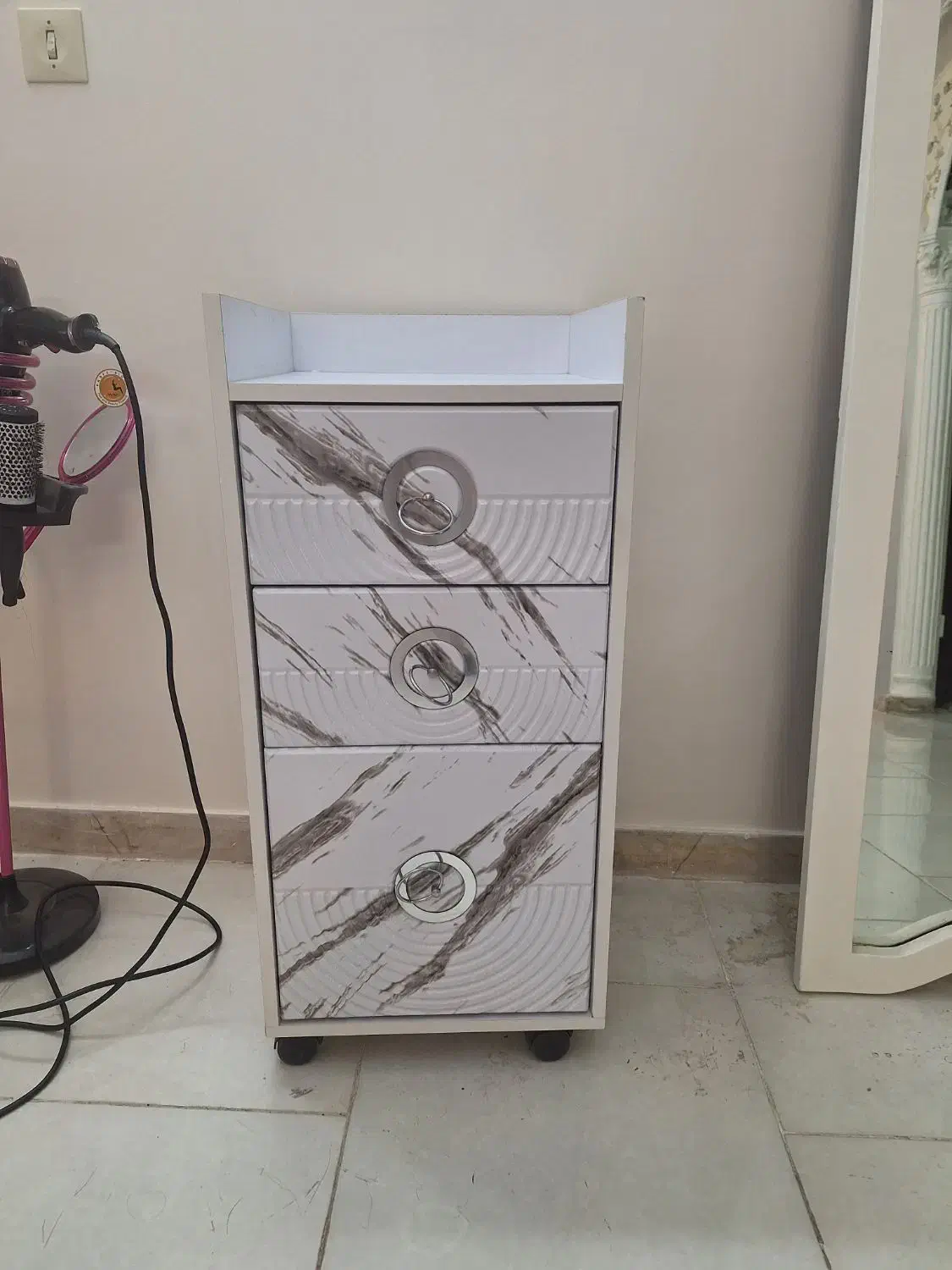 ترولی چرخدار کشودار|جاکفشی، کمد، دراور|تهران, ائمه اطهار|دیوار