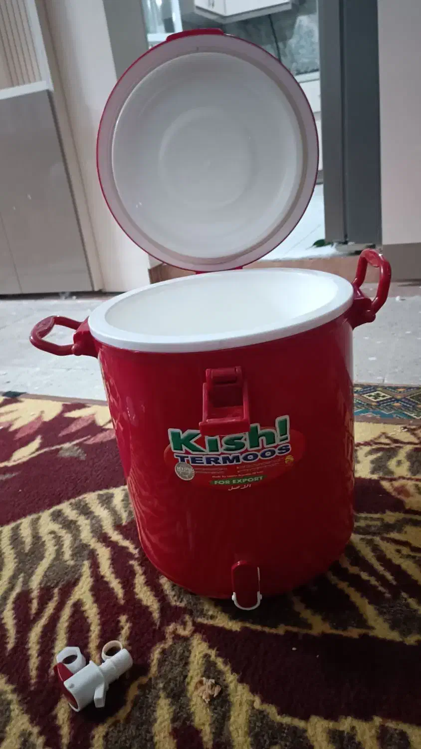 فلاکس آب 20لیتری ظرف غذا اصلا استفاده نشده نو|ظروف نگهدارنده، پلاستیکی، یک‌بارمصرف|باقرشهر, |دیوار